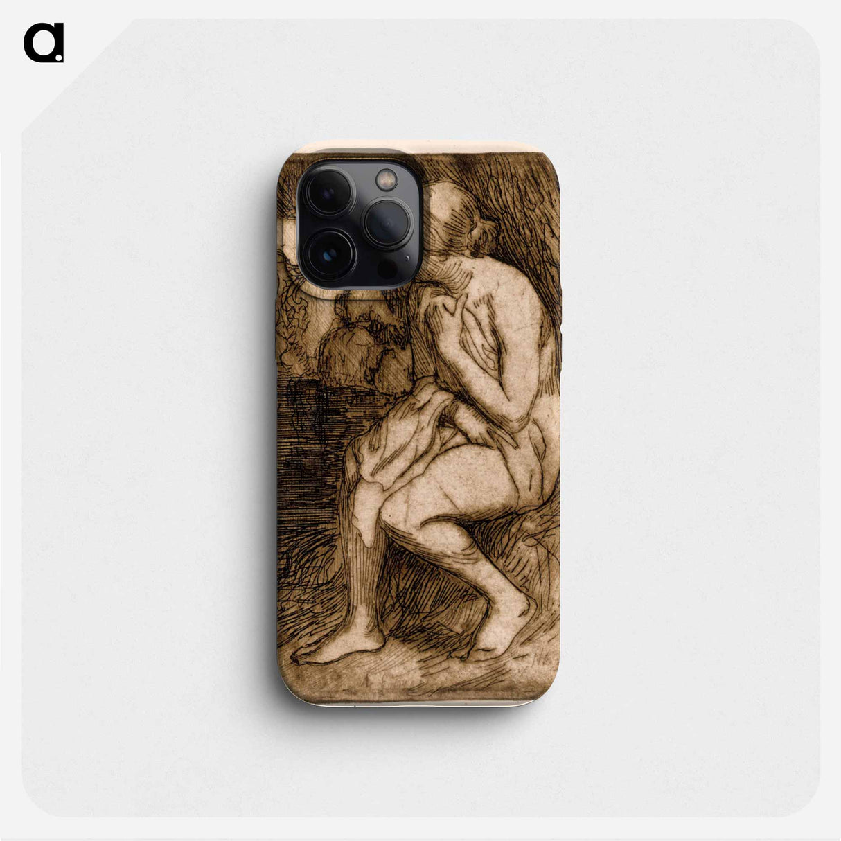 Kylvyn jälkeen - アルバート エーデルフェルト Phone Case.