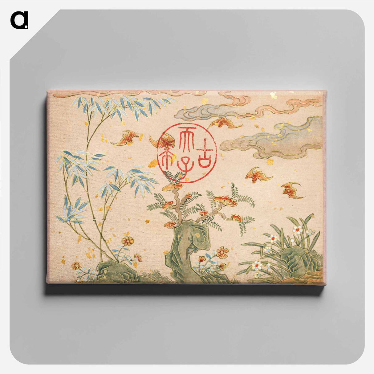 アートパネル-Bats, Rocks, and Flowers
- クリーブランド美術館 Canvas.