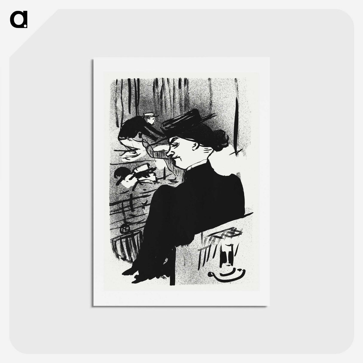 3-43_Henri-de-Toulouse-Lautrec_hagaki