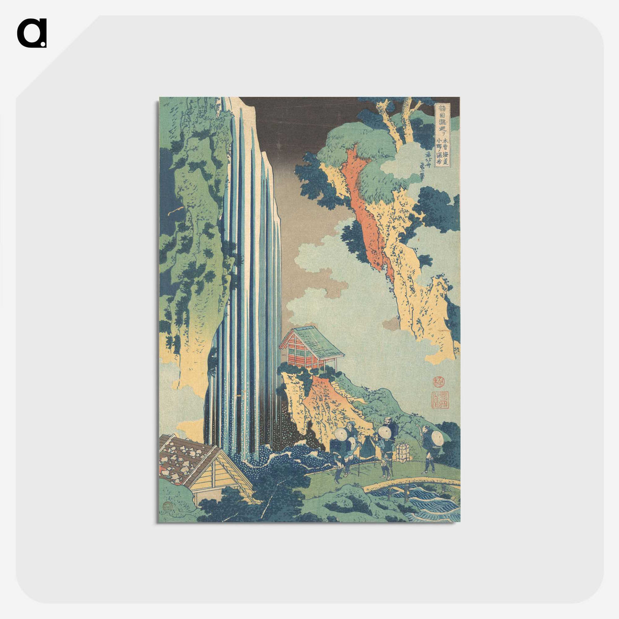 3-43_Katsushika-Hokusai_postcard