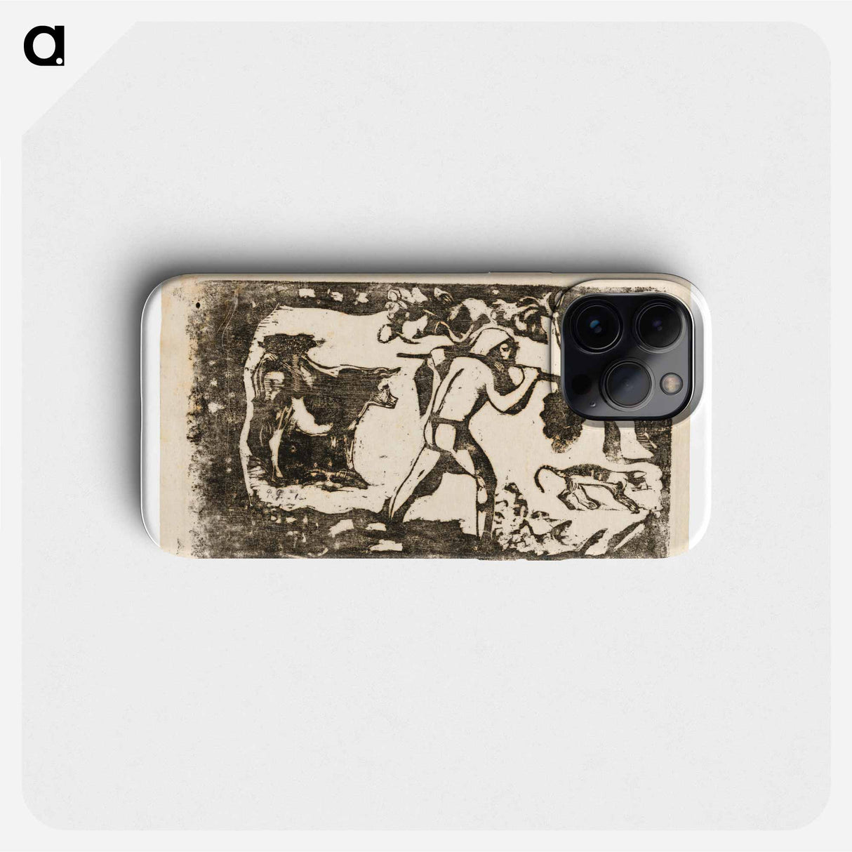 Tahitian Carrying Bananas - Paul Gauguin Phone Case.