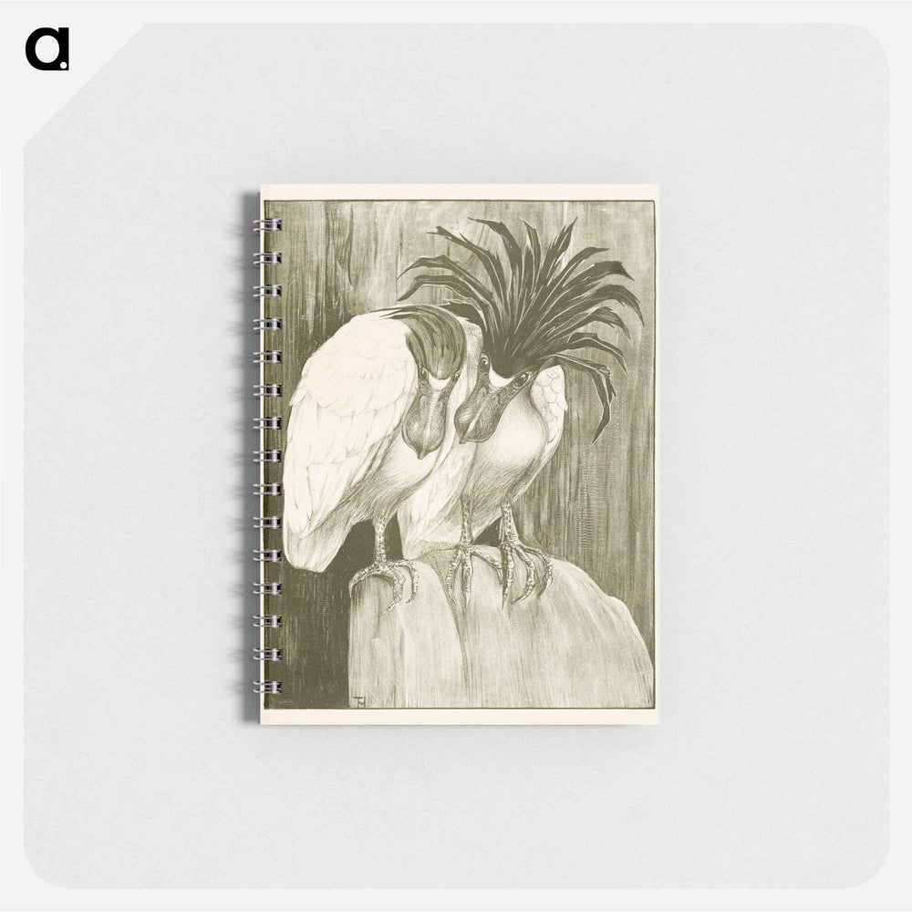 Twee schuitbekreigers - テオ ヴァン ホイテマ Memo.