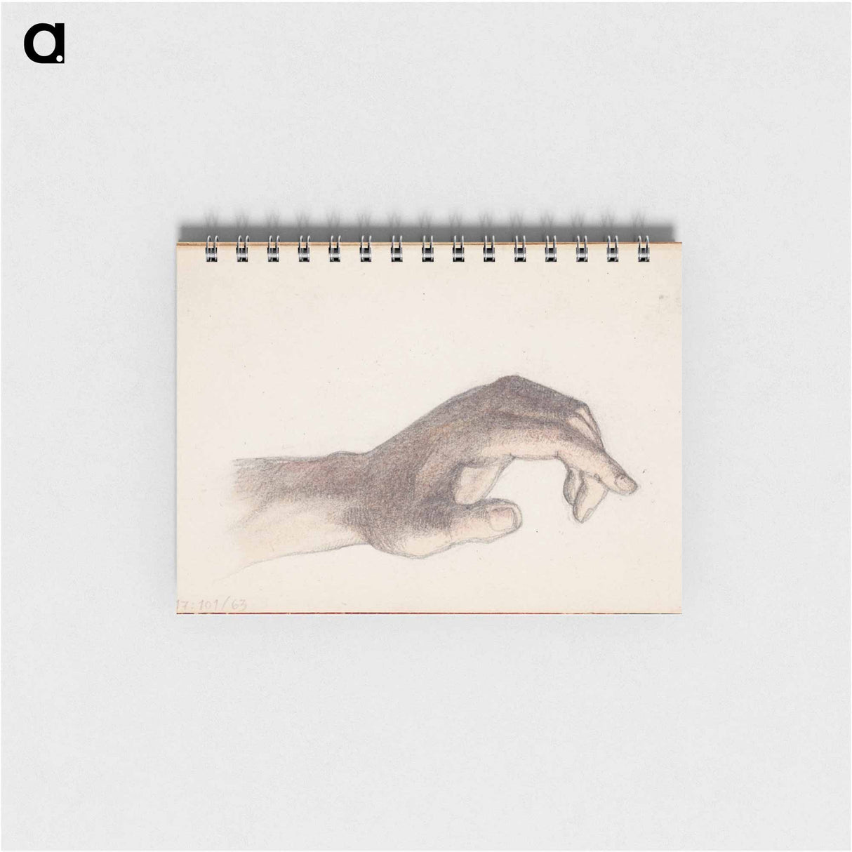 (unknown)part of a sketchbook - アルバート エーデルフェルト Memo.