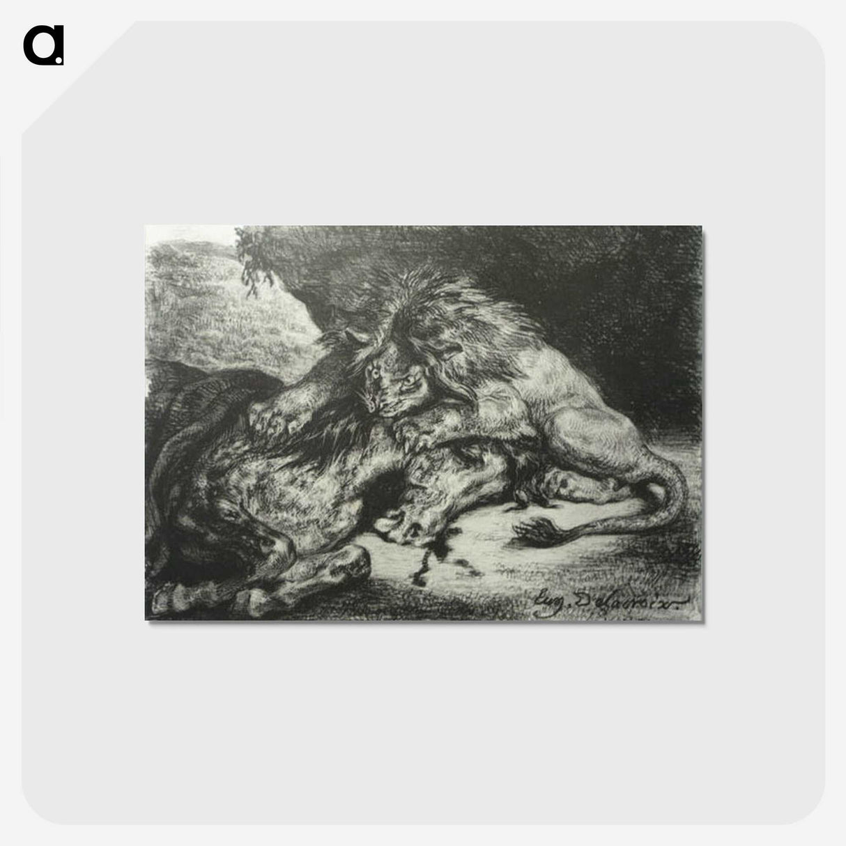 3-44_Eugene-Delacroix_postcard