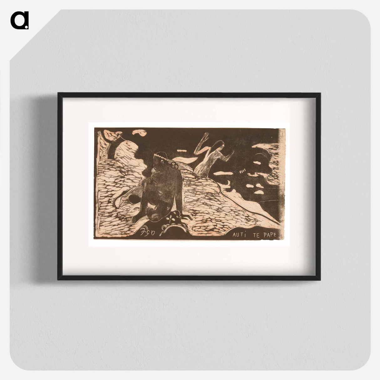 Auti te pape - Paul Gauguin Poster.