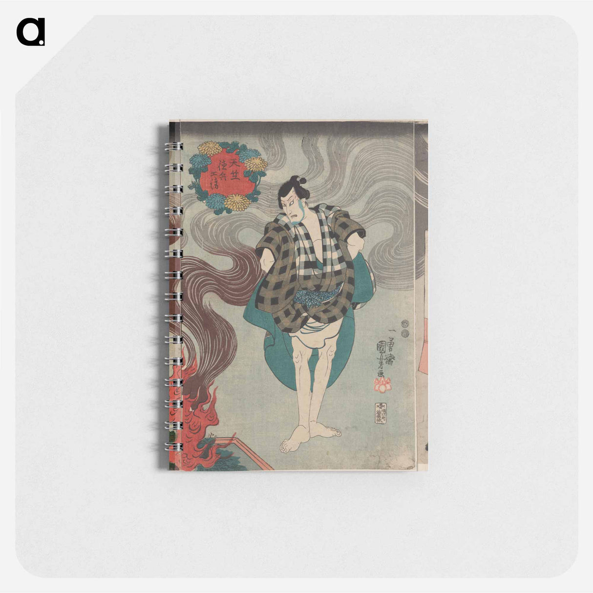 Tamashima ittō tenjiku tokubei tsukimoto inabanosuke print in high resolution by Utagawa Kuniyoshi - 歌川 国芳 Memo.