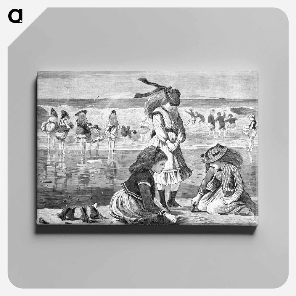 Low Tide - Winslow Homer Canvas.