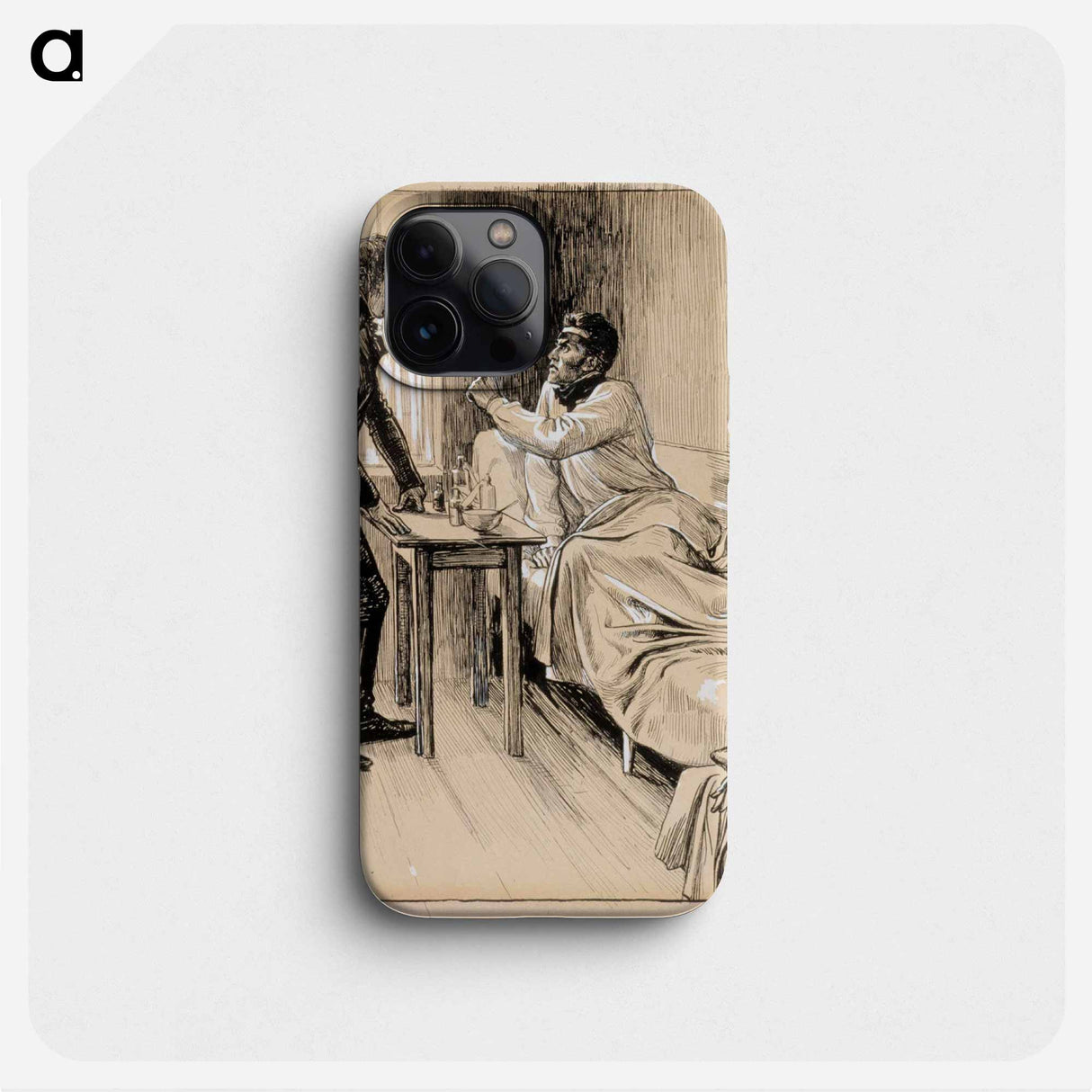 haa, kuulkaa! tykkein jyske juuttahalta! - アルバート エーデルフェルト Phone Case.