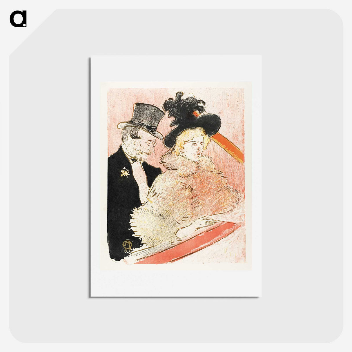 3-45_Henri-de-Toulouse-Lautrec_hagaki