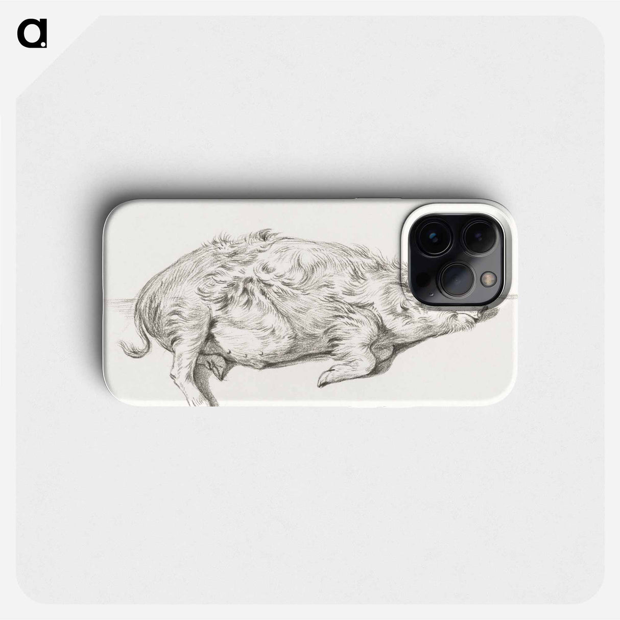 Lying pig - Jean Bernard Phone Case.