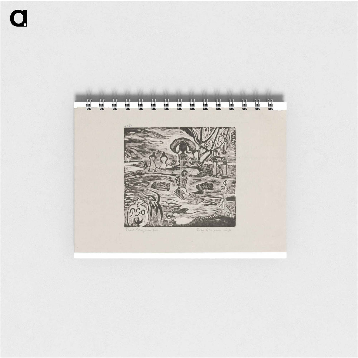 Mahana atua (Day of the God) - ポール ゴーギャン Memo.