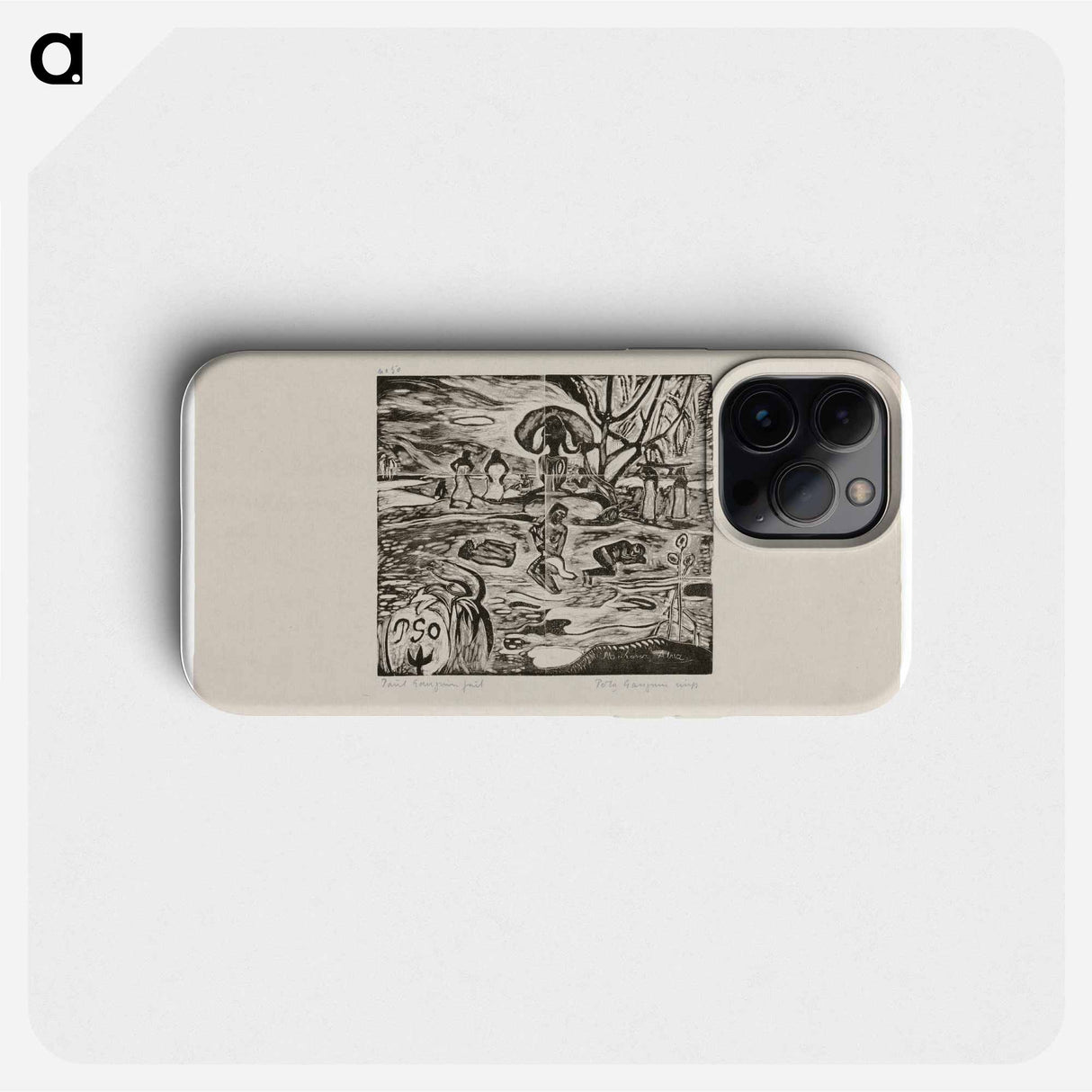 Mahana atua (Day of the God) - Paul Gauguin Phone Case.