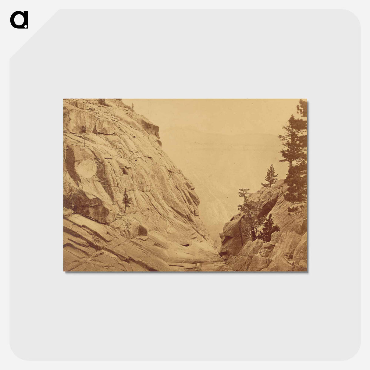 アートポストカード-Yosemite Creek
- エドワード マイブリッジ Postcard.