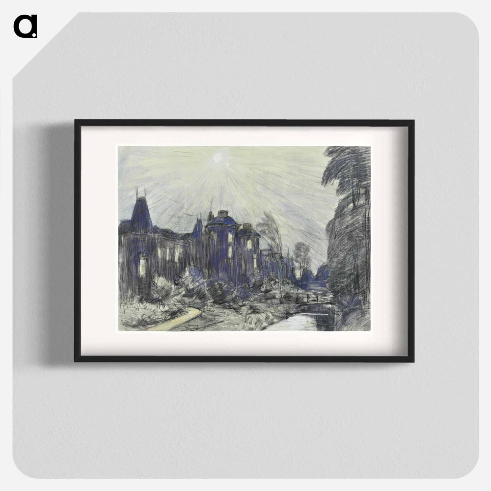 The House of Nieuw-Oostein in the Voorburg - Theo van Hoytema Poster.