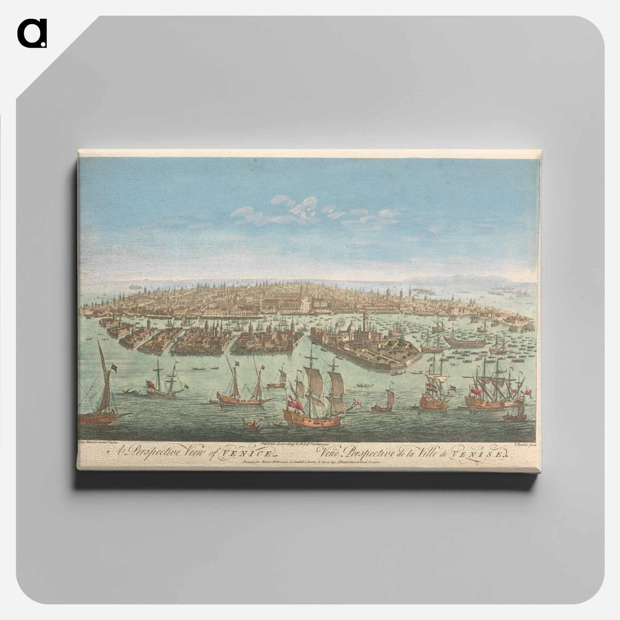 アートパネル-A Perspective View of Venice
- イェール大学アートギャラリー Canvas.