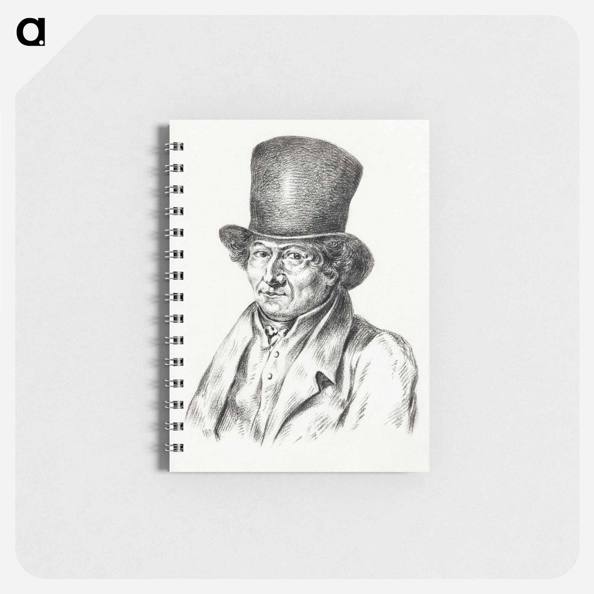 Self-portrait of Jean Bernard - ジャン ベルナール Memo.