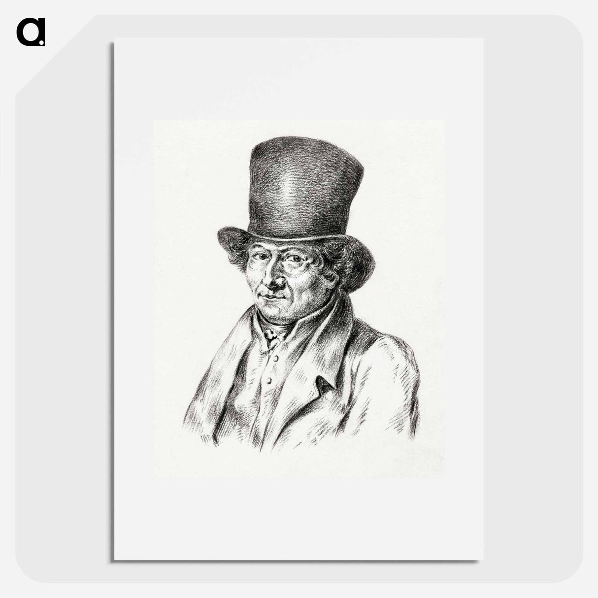 Self-portrait of Jean Bernard - Jean Bernard Poster.