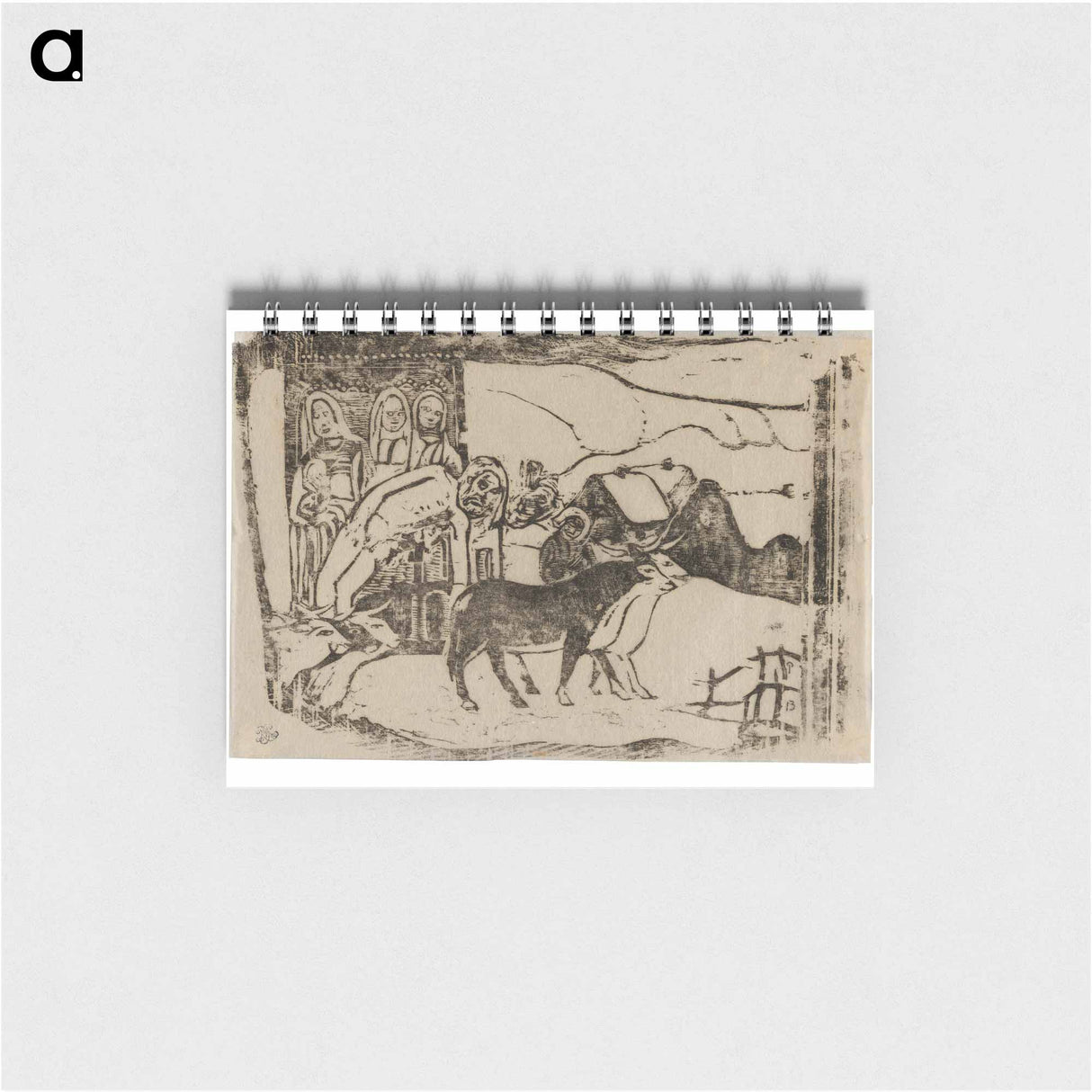 Wayside Shrine in Brittany - ポール ゴーギャン Memo.