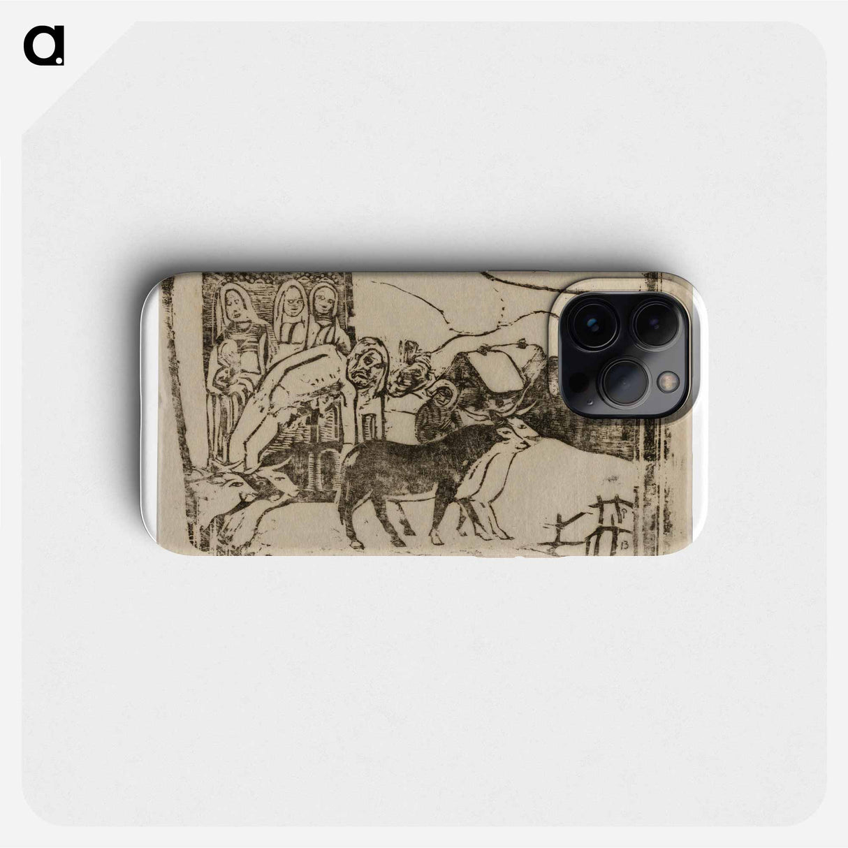 Wayside Shrine in Brittany - Paul Gauguin Phone Case.