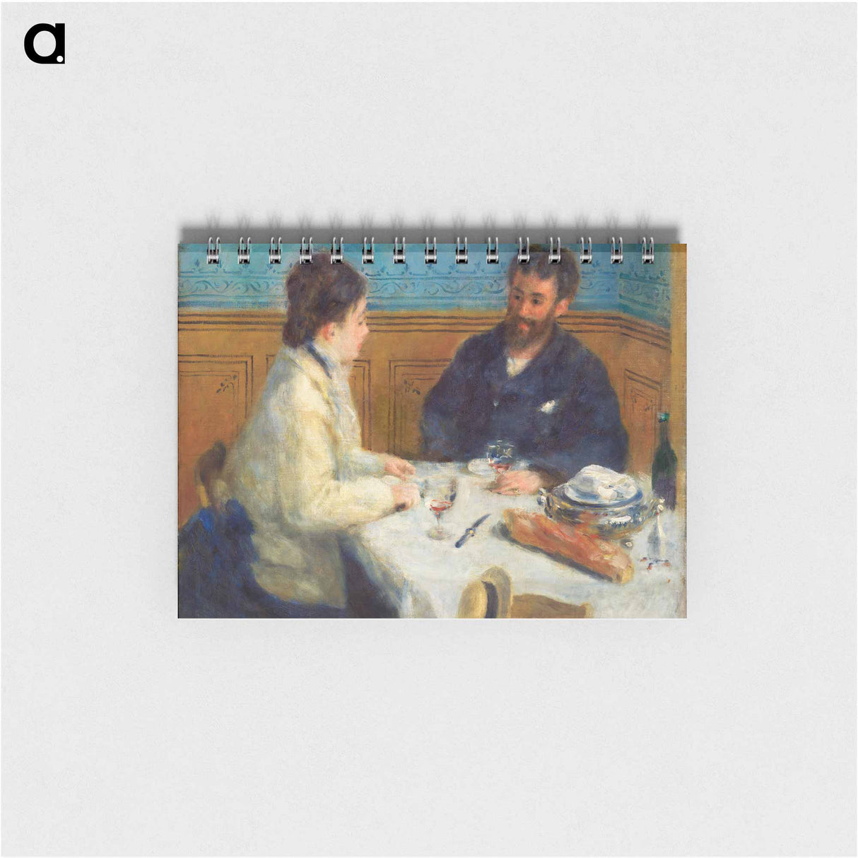 Luncheon (Le Déjeuner) - ピエール オーギュスト ルノワール Memo.