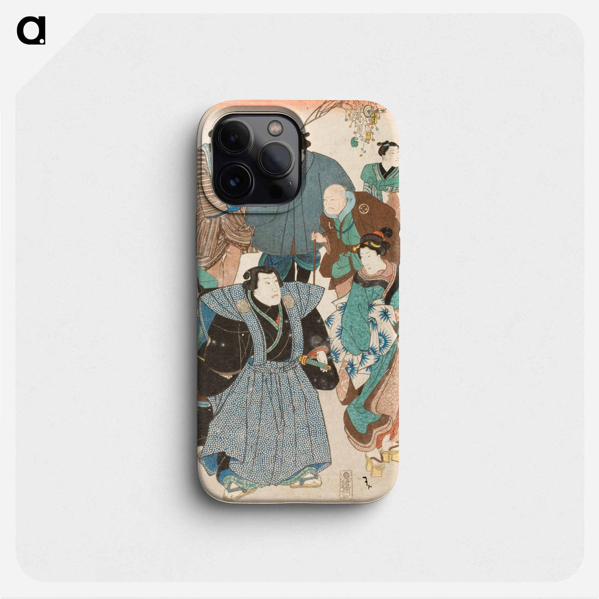 Celebrating Spring - 歌川 国芳 Phone Case.