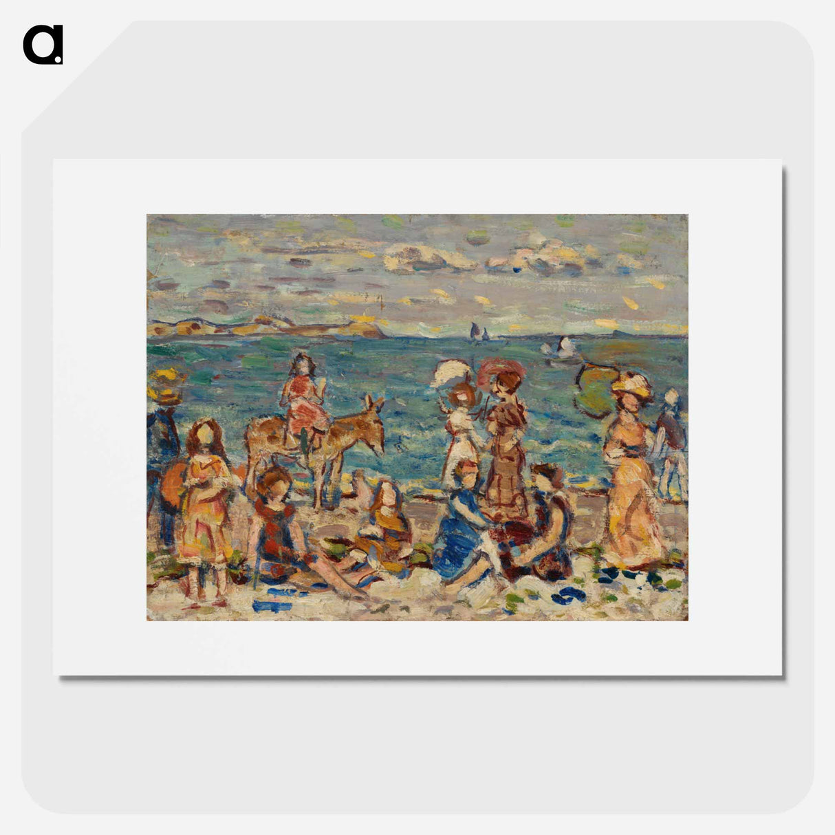 アートポスター-At the Beach
- バーンズ・コレクション Poster.