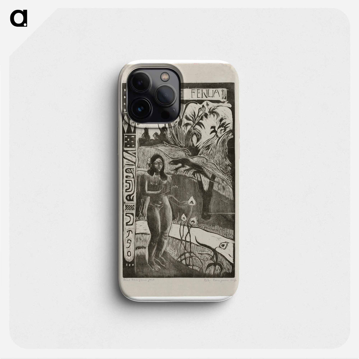 Nave nave fenua (Delightful Land) - Paul Gauguin Phone Case.