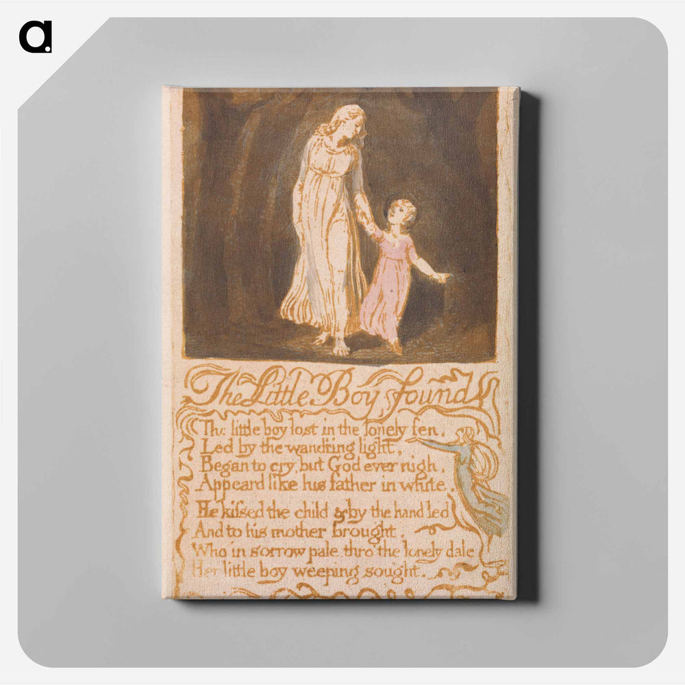 The Little Boy Lost - William Blake Canvas.