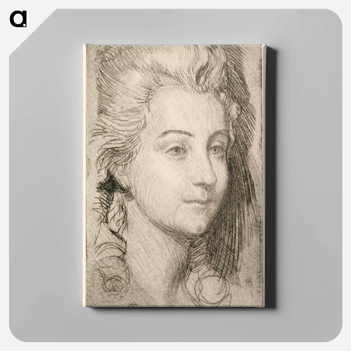 1700-luku (rokokoo) - アルバート エーデルフェルト Canvas.