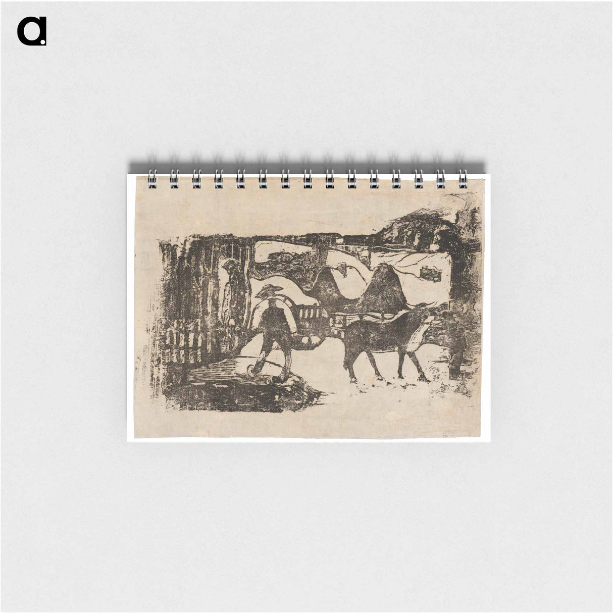 The Ox Cart - ポール ゴーギャン Memo.