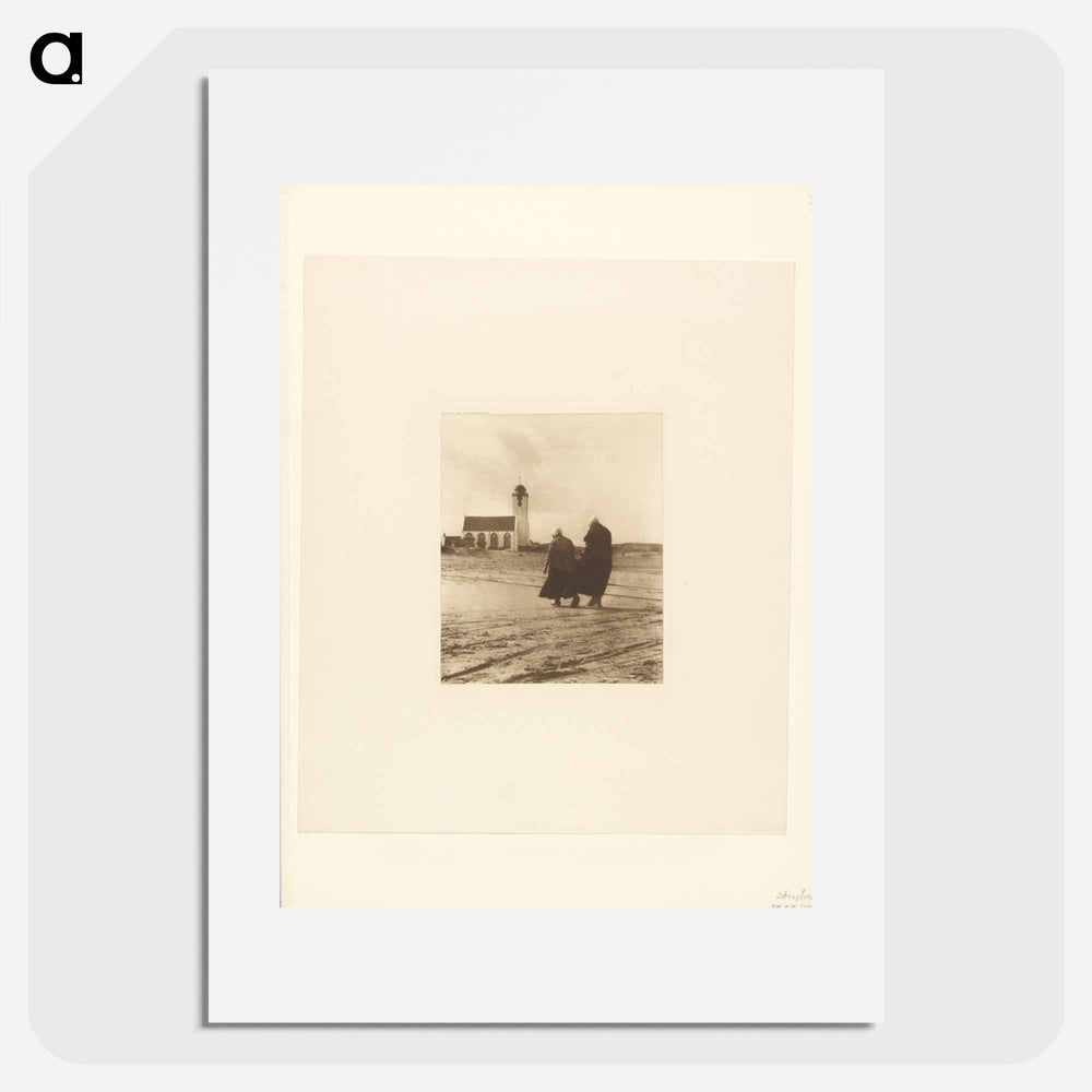 Scurrying Home - アルフレッド スティーグリッツ Poster.