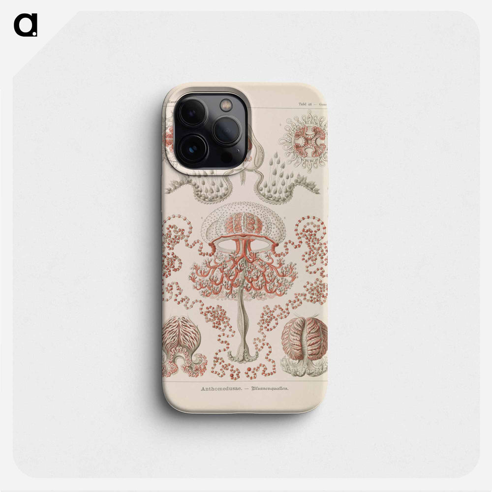 Marine life illustration - エルンスト ヘッケル Phone Case.