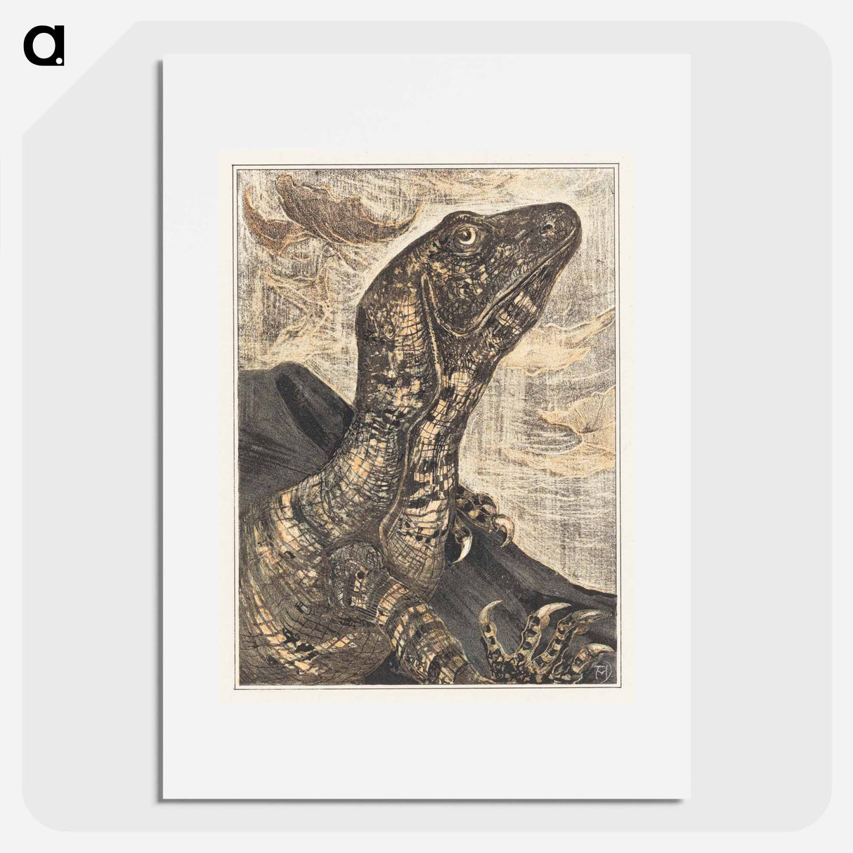 Leguaan - Theo Van Hoytema Poster.