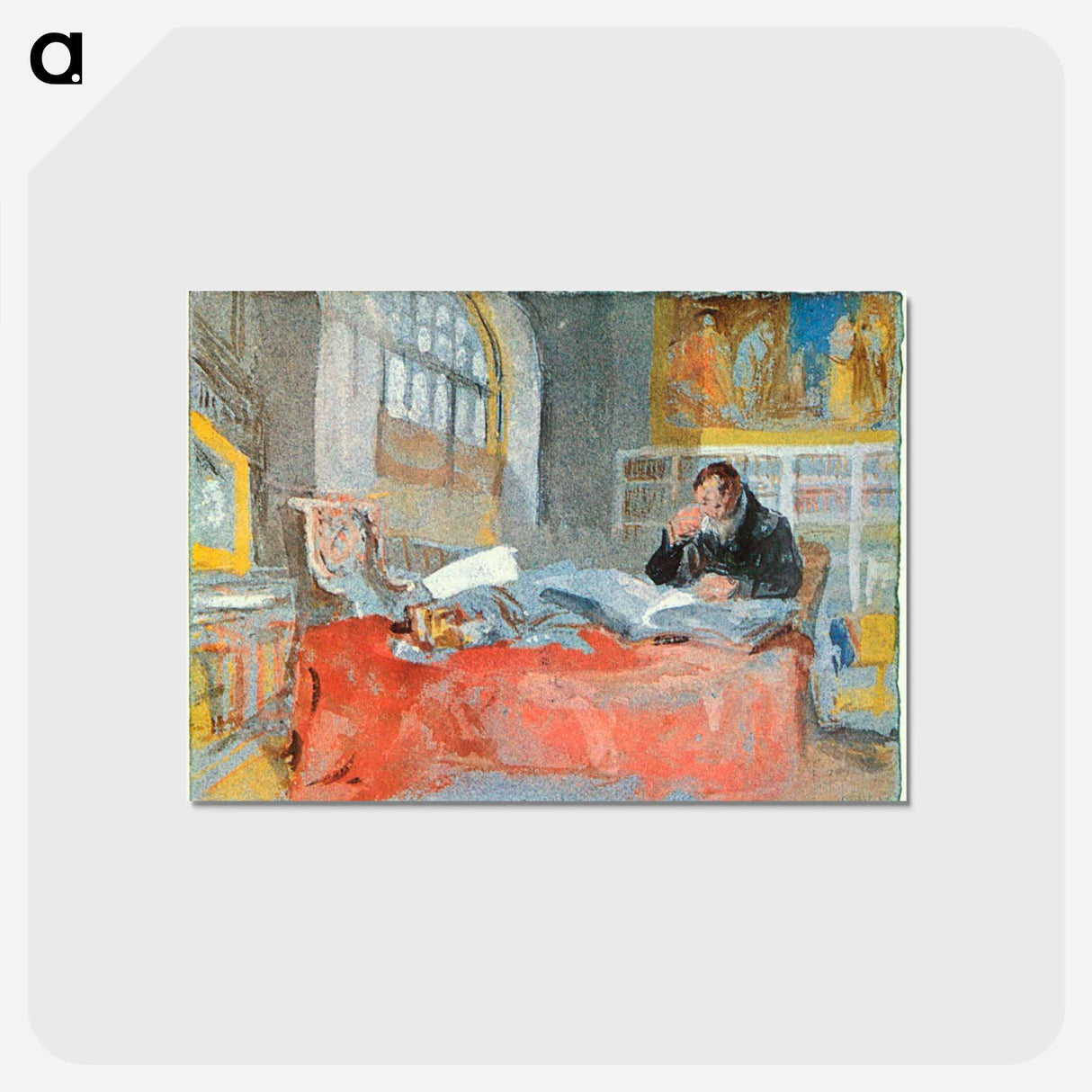 アートポストカード-Atelier - ウィリアム ターナー Postcard.