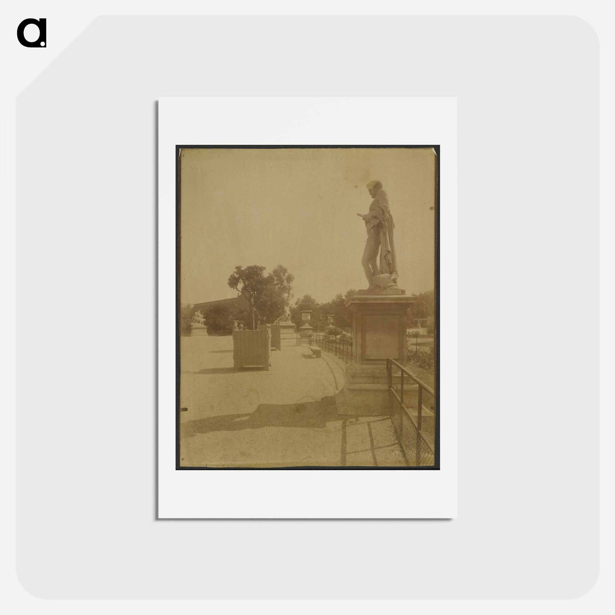 アートポストカード-Jardin des Tuileries
- ウジェーヌ アジェ Postcard.