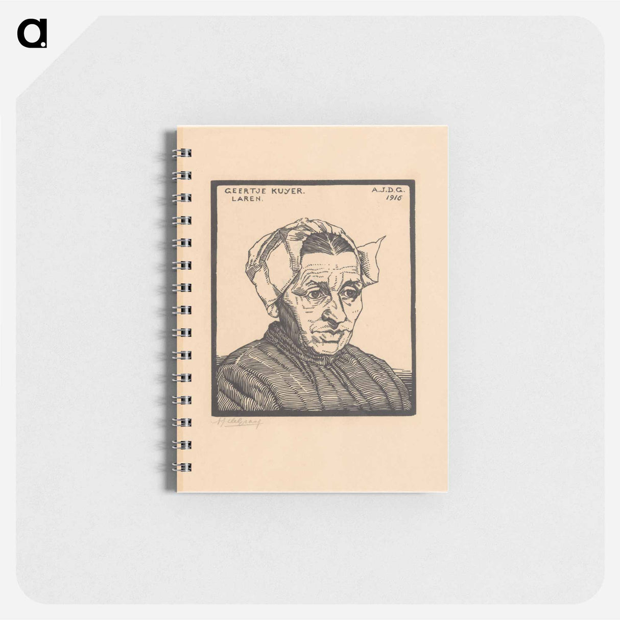 Portret van Geertje Kuijer - ユリー デ フラーハ Memo.