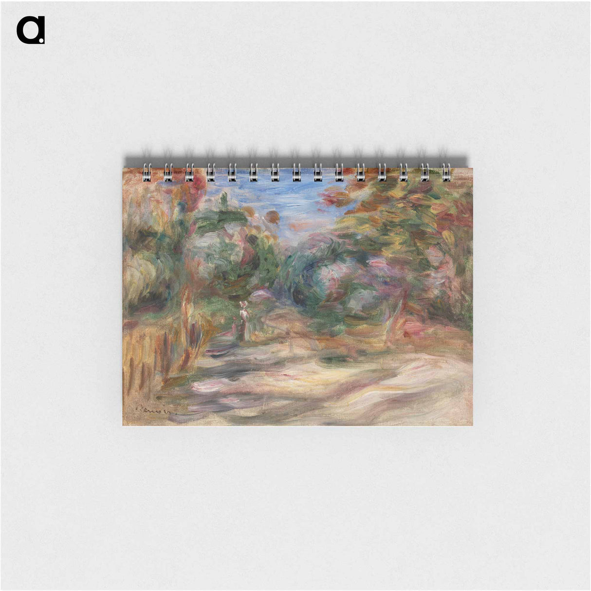 Landscape (Paysage) - ピエール オーギュスト ルノワール Memo.