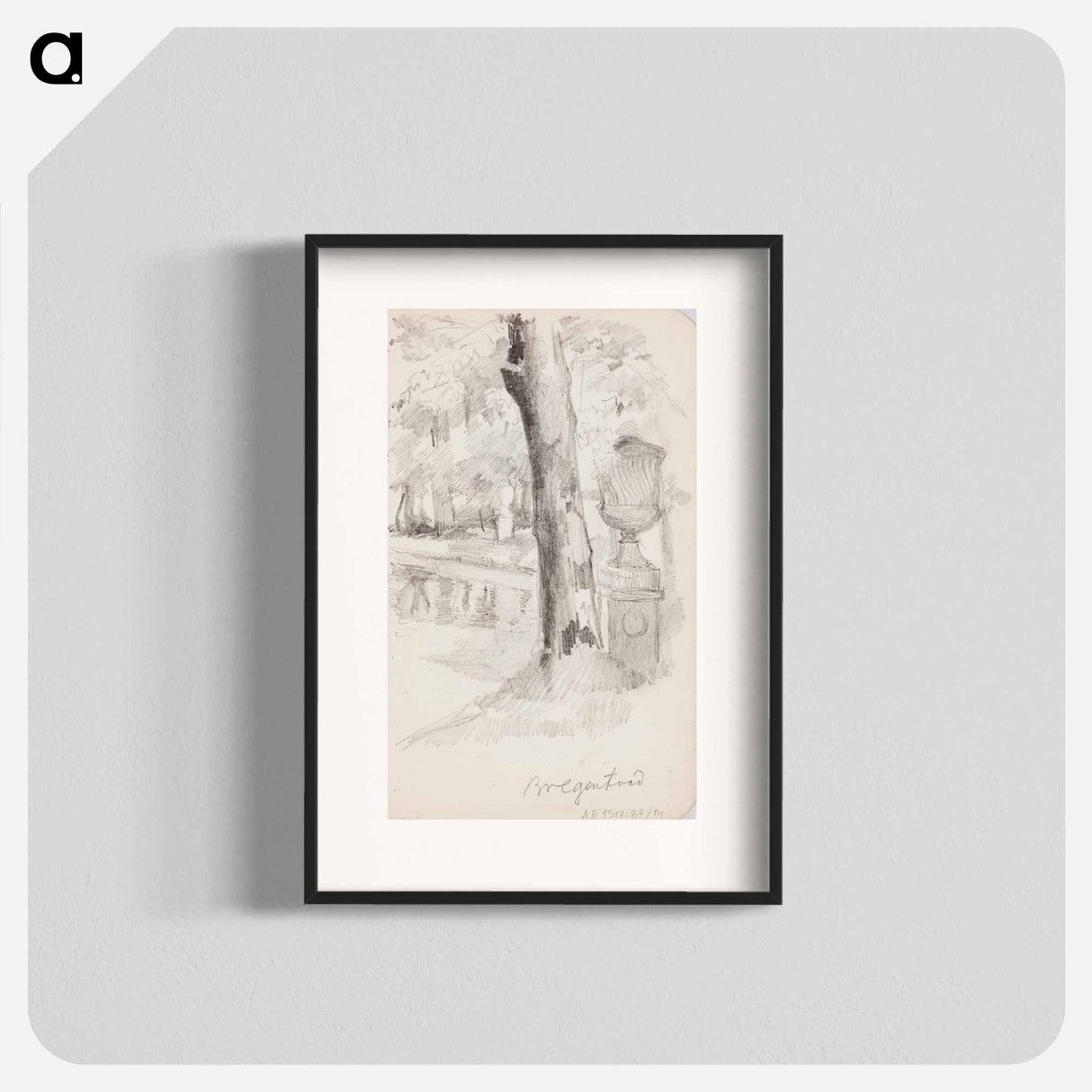 (unknown)part of a sketchbook - アルバート エーデルフェルト Poster.