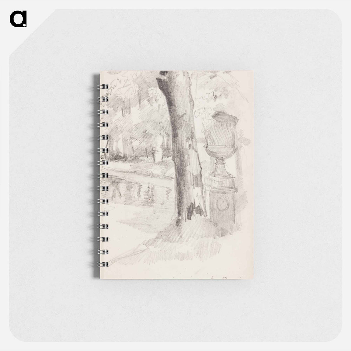 アートメモ帳-(unknown)part of a sketchbook - アルバート エーデルフェルト Memo.