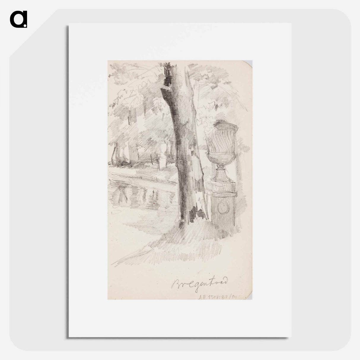 (unknown)part of a sketchbook - アルバート エーデルフェルト Poster.