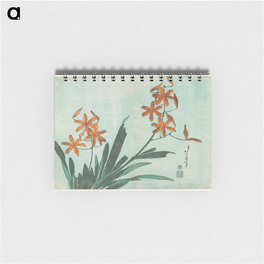 Blackberry Lily - 葛飾 北斎 Memo.