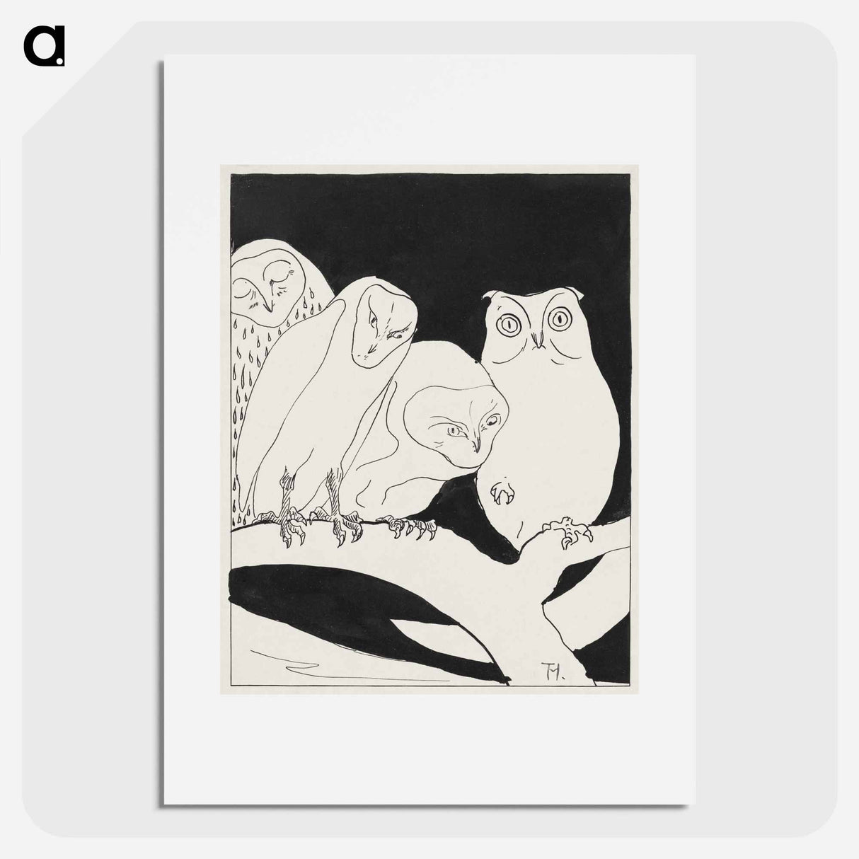 I can't stand it - Theo van Hoytema Poster.