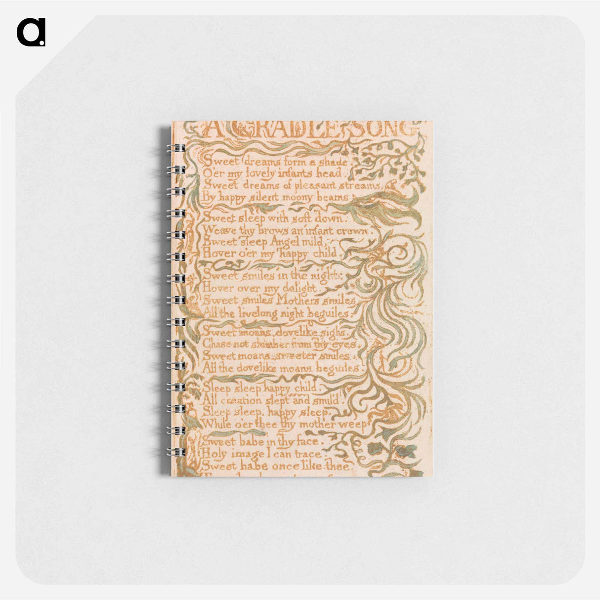 A Cradle Song - ウィリアム ブレイク Memo.