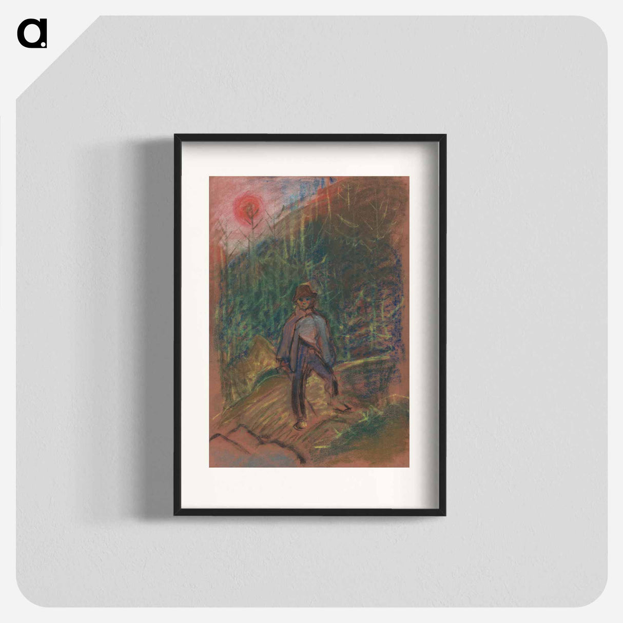 Herdsboy - アーノルド ピーター ワイズ クビンチャン Poster.