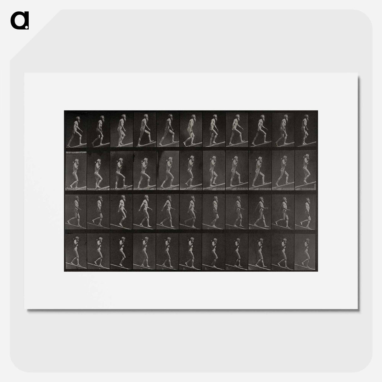 アートポスター-Ascending and Descending an Incline
- エドワード マイブリッジ Poster.