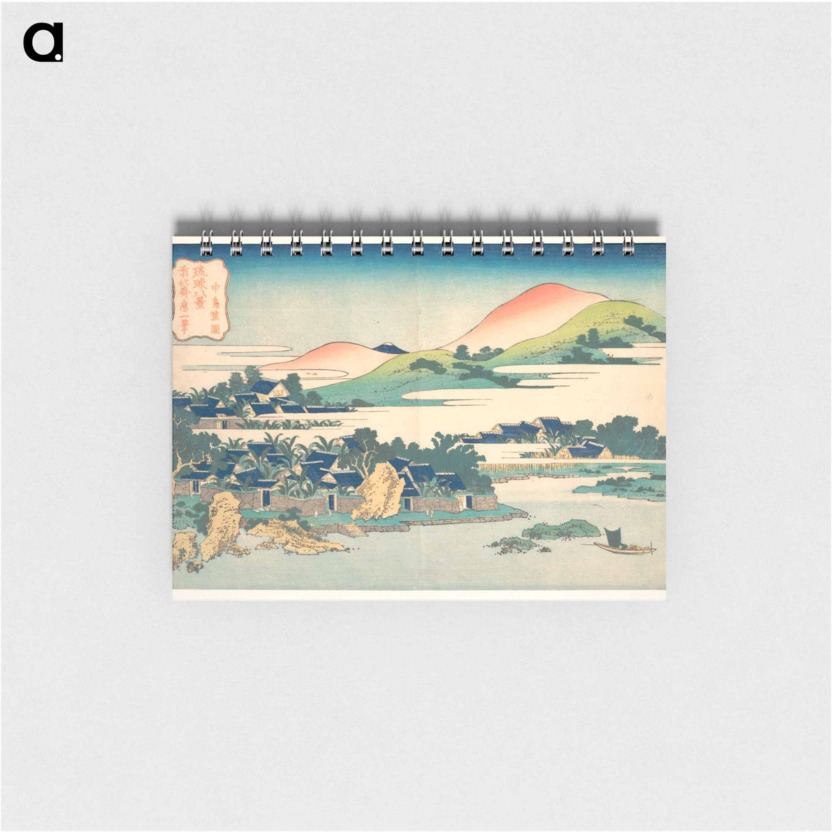 Banana Garden at Nakashima - 葛飾 北斎 Memo.