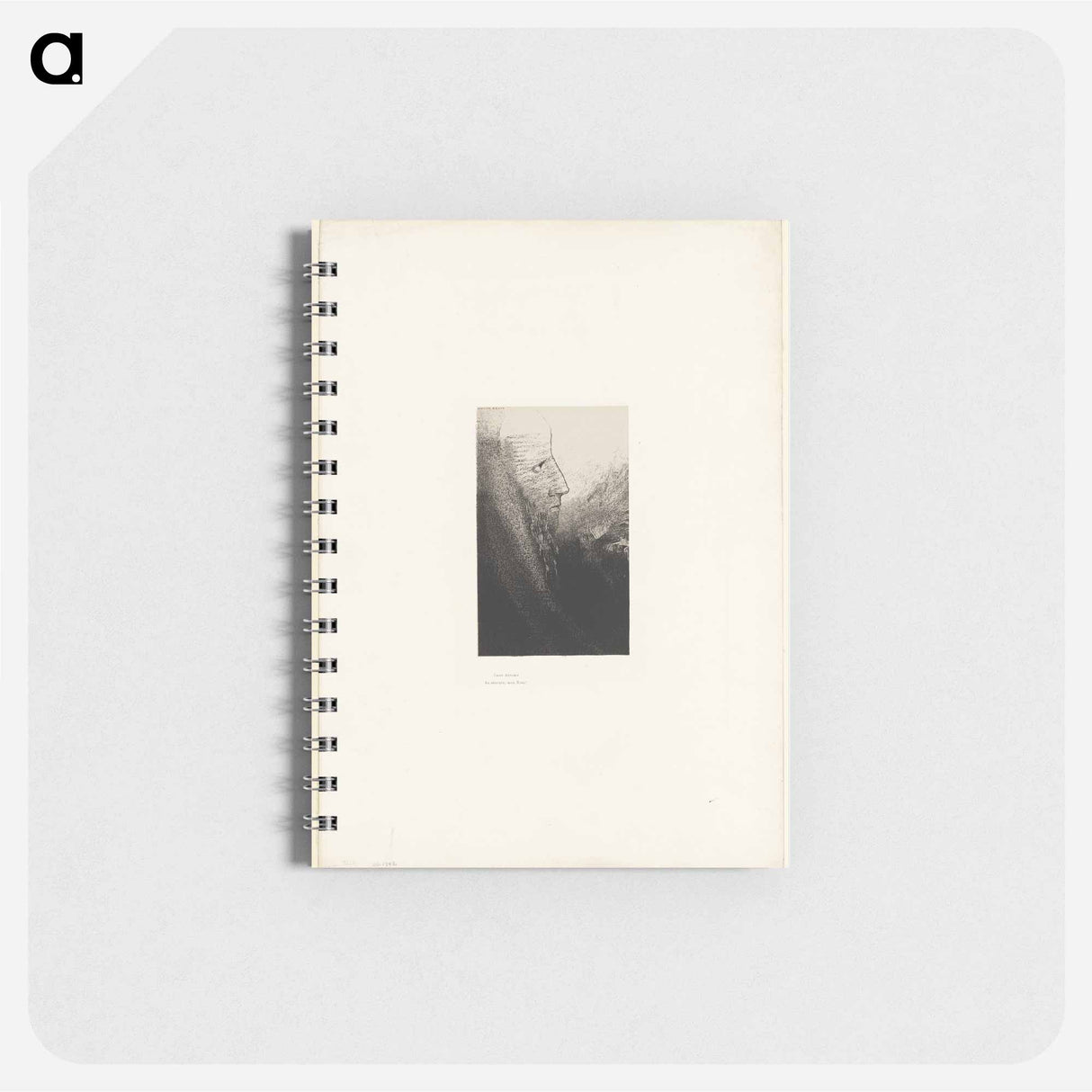 St. Anthony: "Help me, O my God!" - オディロン ルドン Memo.