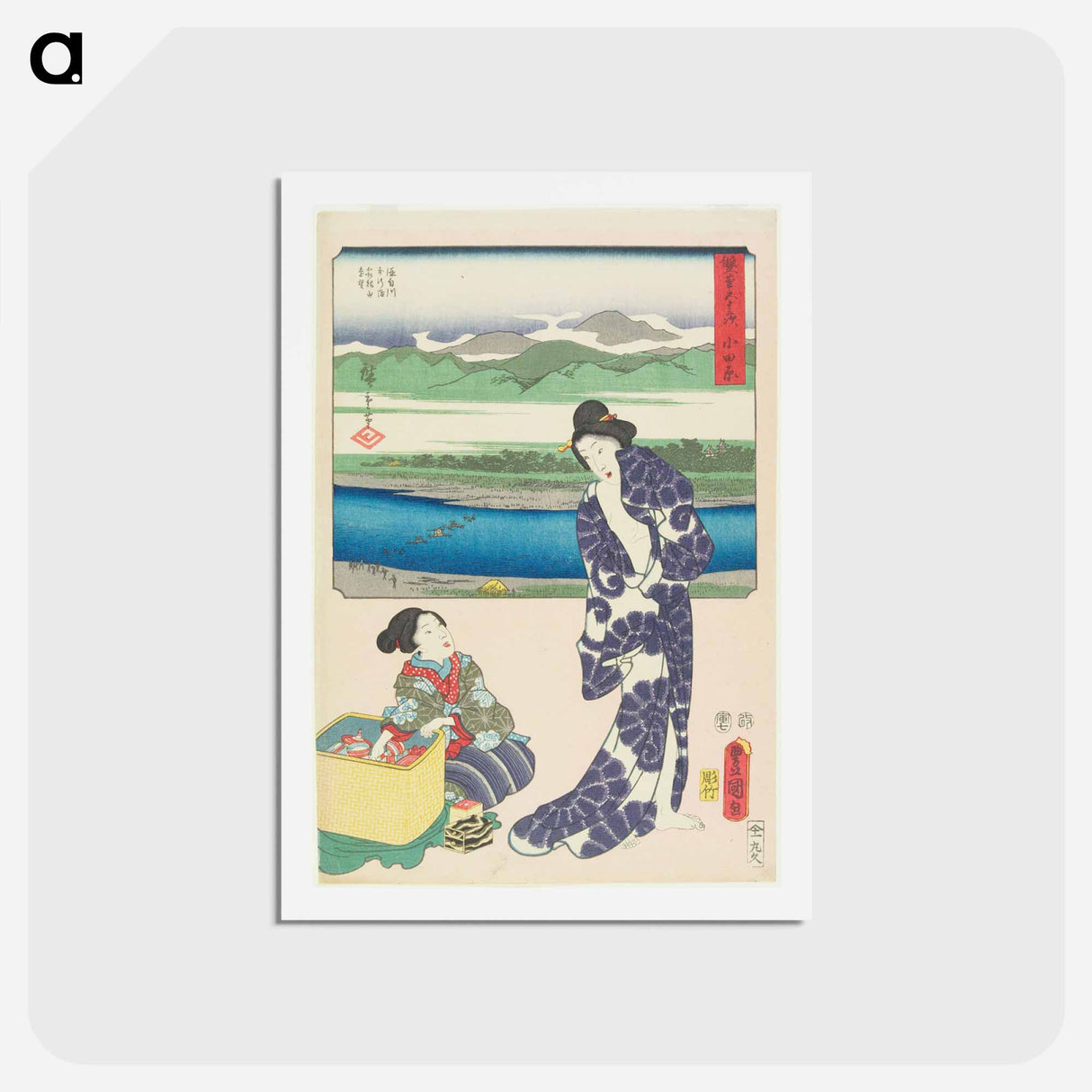 アートポストカード-Odawara
- 歌川 国貞 Postcard.