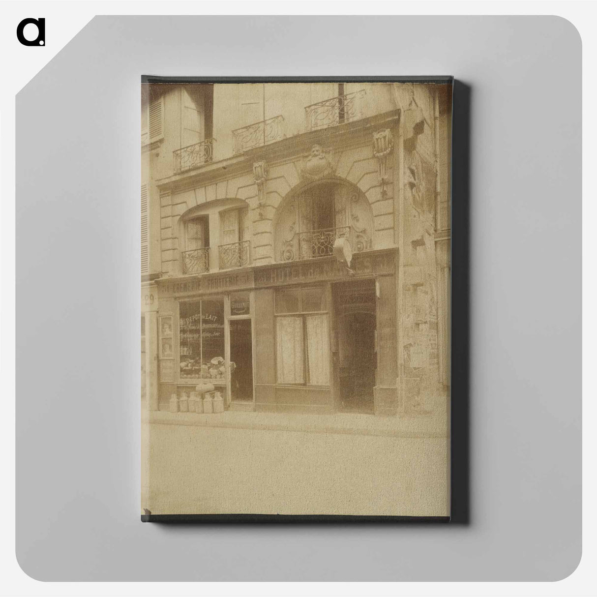 アートパネル-Ancien hôtel de Courville, Rue des Bons Enfants, 31
- ウジェーヌ アジェ Canvas.