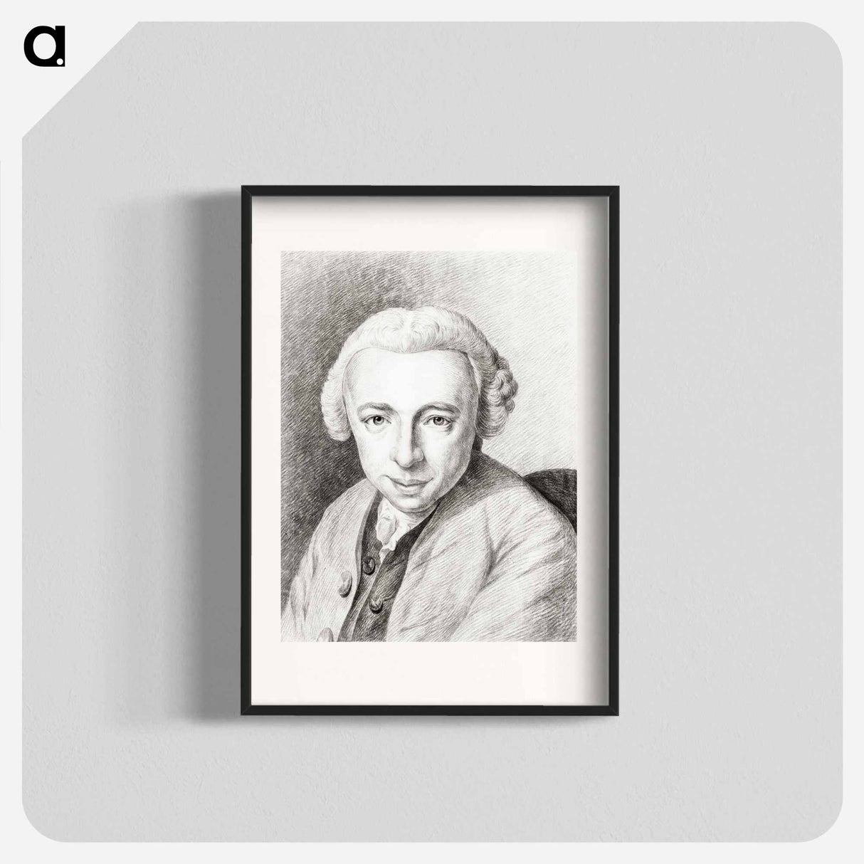 Portrait of Louis Metayer Phzn - Jean Bernard Poster.